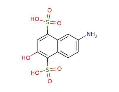 6-amino-2-hydroxy-naphthalene-1,4-disulfonic acid