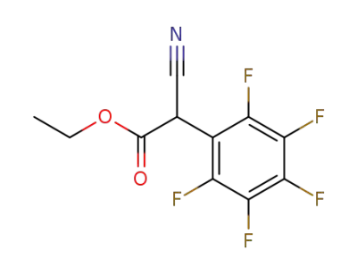 ethyl α-cyanopentafluorophenylacetate