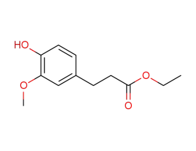 ethyl 3-(4-hydroxy-3-methoxyphenyl)propanoate