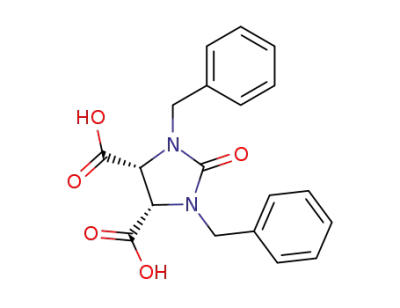 cis-1,3-dibenzyl-2-oxoimidazolidine-4,5-dicarboxylic acid