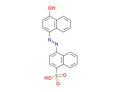 4-(4-hydroxy-[1]naphthylazo)-naphthalene-1-sulfonic acid