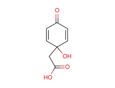 (4-oxo-2,5-cyclohexadien-1-yl)acetic acid